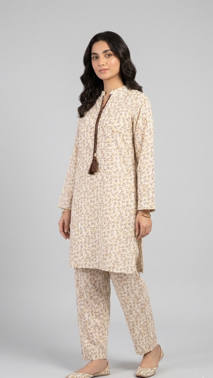 Ivory Bloom – Ditsy Floral Cotton Co-ord Set