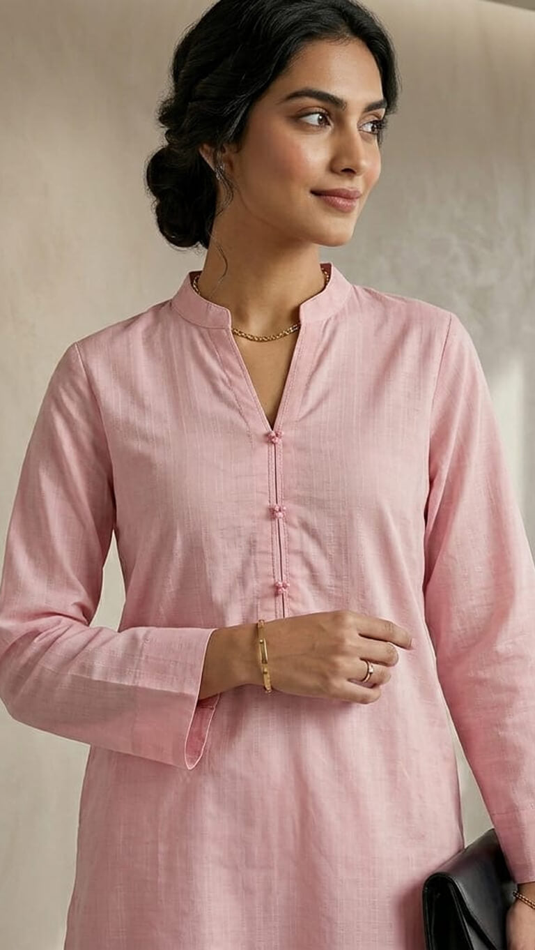 Blush Crush – Pink Lawn Doria Co-ord Set (2PC)
